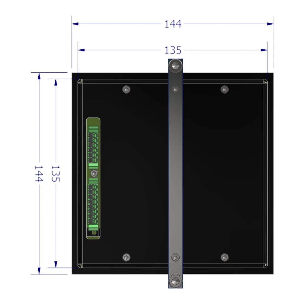 Lopolight NLC Compact Control Panel, 28 Channels, Flush Mount
