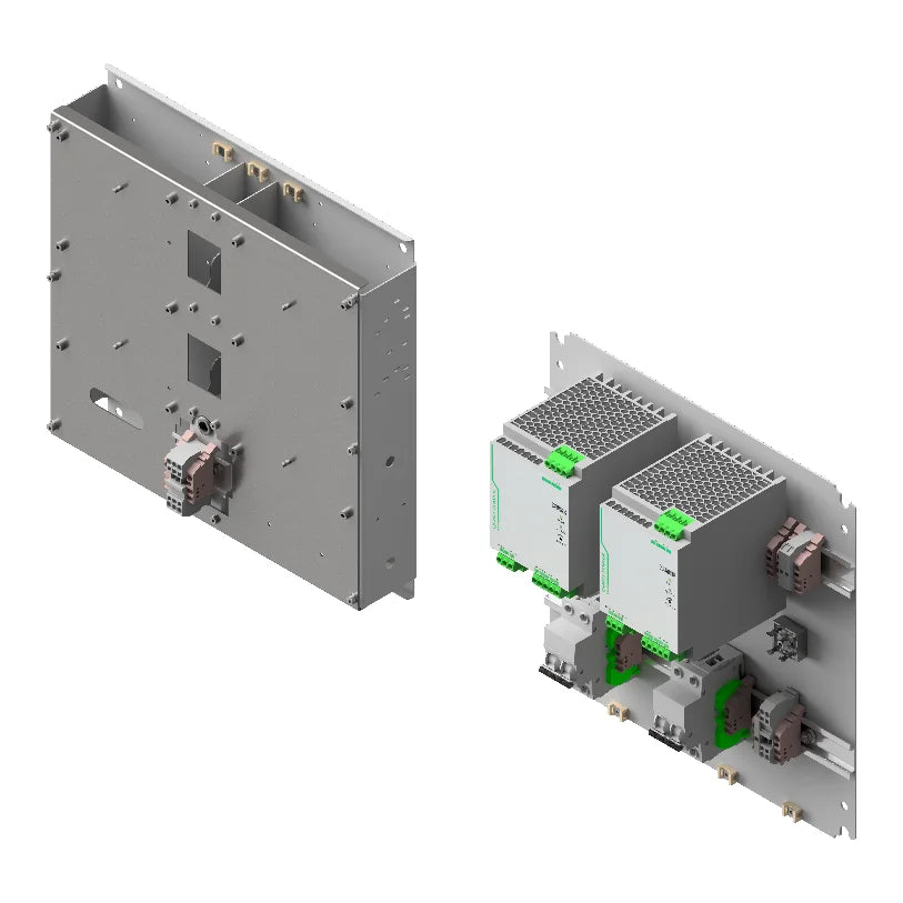 Lopolight NLC Ice Class Dual AC Power Supply, 20A, DIN Rail