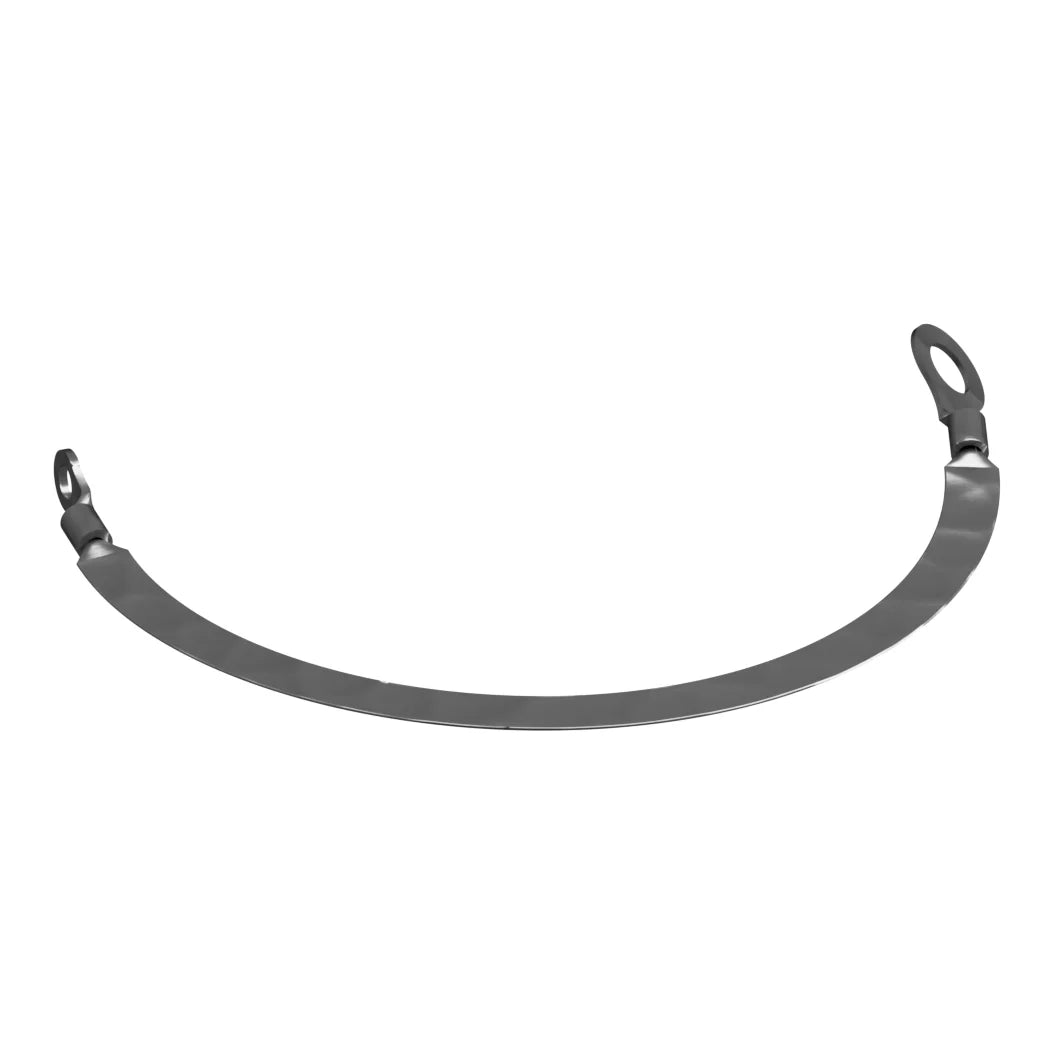 Lopolight Grounding Strap, 250mm, 5mm and 8mm Ring Terminals