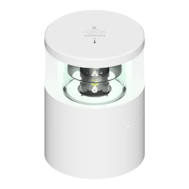 Lopolight Double LED Masthead Light, 6NM, 225°, 20-32VDC, White Housing