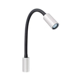 Quick Marine - Audrey Wall PL NS LED Reading Light (Daylight, Black Neoprene, White 9010) (FASP3711NCBAA00)