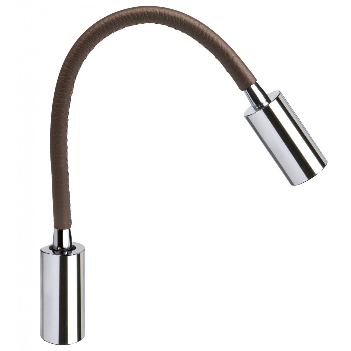 Quick Marine - Audrey Wall S2 LED Reading Light (Daylight, 10/30V, Chocolate, Chromed) (FASP2281BVCDA00)