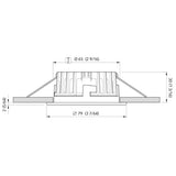 Quick Marine - Marina XP LP LED Downlight (Warm White, 4W, 10/30V, Stainless Steel) (FASP2992X0DCA00)