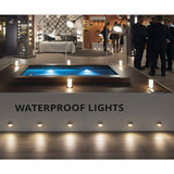 Quick Marine - Secret Light L 6W LED Retractable Lamp (RGBW QNN, 12V, Stainless Steel) (FASP6644X18AA00)