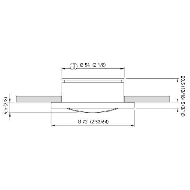 Quick Marine - Venus 72 LED Courtesy Light - 10/30V, 4W
