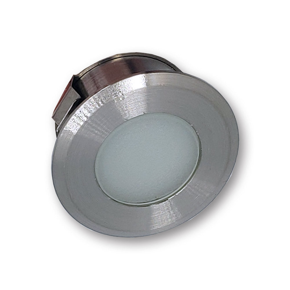 Mega LED - Patra LED Courtesy Light - 1W, LED Warm White, Flush Mounting, 12V AC/DC (PATRA-WW)