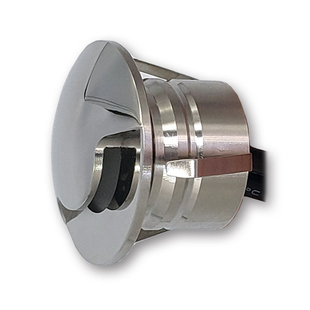 Mega LED - Ferrara LED Courtesy Light - 2W, Warm White, Flush Mounting, 10-30V DC, Single Color (FERRARA)