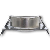 Mega LED - Skyros Square Downlight Fixture - Aluminum Alloy, For MR16 or GU10 Bulbs (SKYROS-SQ-X)