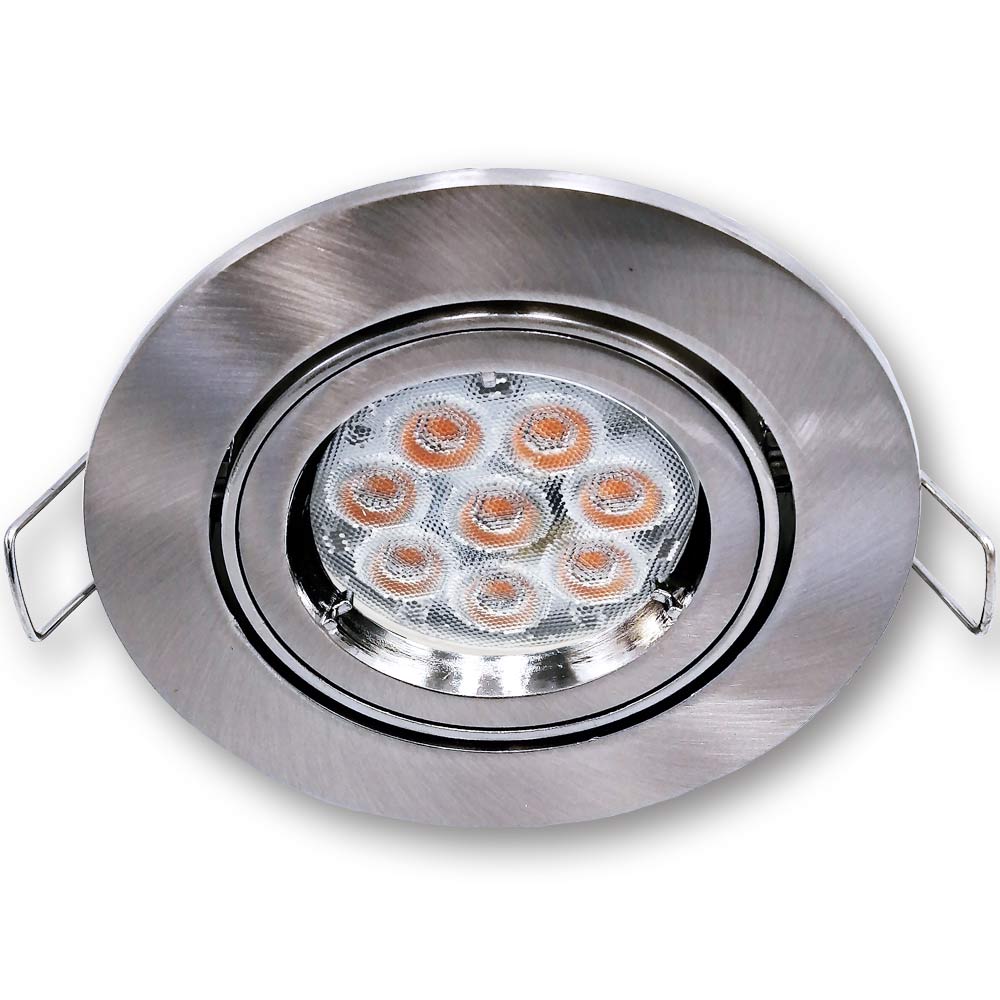Mega LED - Skyros Downlight Fixture - Aluminum Alloy, For MR16 or GU10 Bulbs