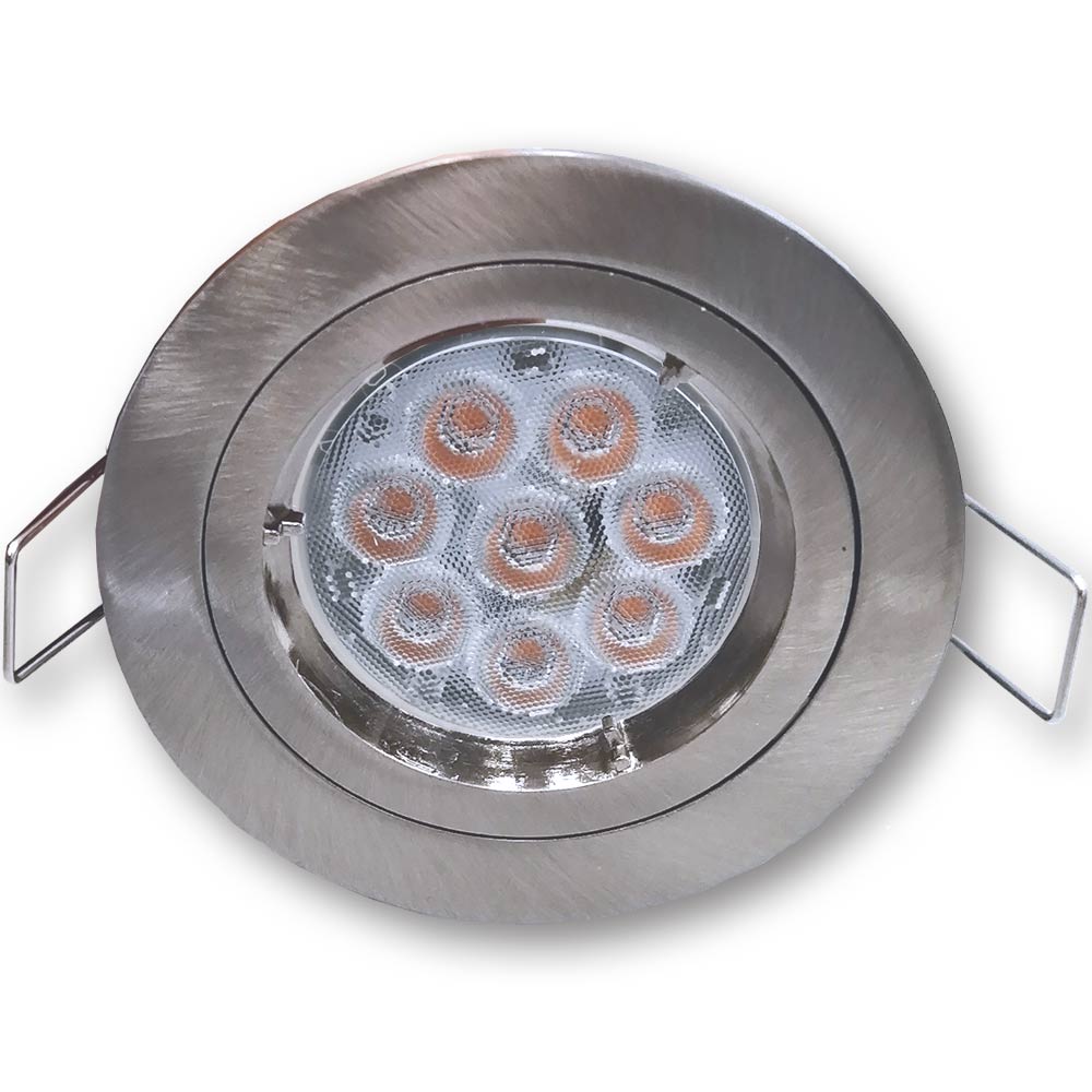 Mega LED - Syros Downlight Fixture - Aluminum Alloy, For MR16 or GU10 Bulbs