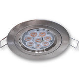 Mega LED - Syros Downlight Fixture - Aluminum Alloy, For MR16 or GU10 Bulbs