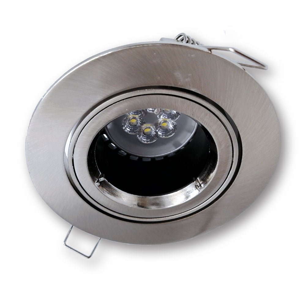 Mega LED - Poros Downlight Fixture - Aluminum Alloy, For MR16 or GU10 Bulbs