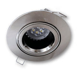 Mega LED - Poros Downlight Fixture - Aluminum Alloy, For MR16 or GU10 Bulbs