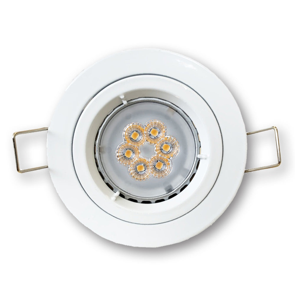 Mega LED - Syros Downlight Fixture - Aluminum Alloy, For MR16 or GU10 Bulbs