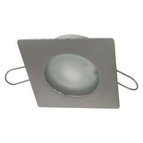 Mega LED - LED Downlight - For G4 LED Bulb, Recessed Mounting, Stainless Steel 316 Trim (ANAFI)
