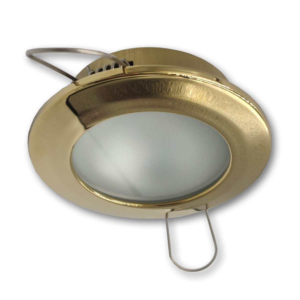 Mega LED - Lakka Downlight Fixture - Frosted Glass, For G4 Bulbs