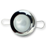 Mega LED - Lakka Downlight Fixture - Frosted Glass, For G4 Bulbs