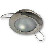 Mega LED - Lakka Downlight Fixture - Frosted Glass, For G4 Bulbs