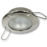 Mega LED - Lakka Downlight Fixture - Frosted Glass, For G4 Bulbs