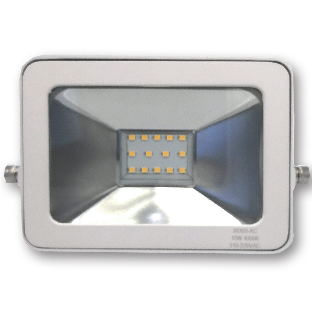 Mega LED - LED Spot Light - 10W Slim Type, Hi Lumens SMD LED, 950 Lm, 3000-6500K (30303-AC)