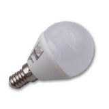 Mega LED - LED Replacement Bulb - E14 Type, 5.0 Watt, 500 Lumens, 220-240V AC, Beam Angle 200º, 3000K (30075)