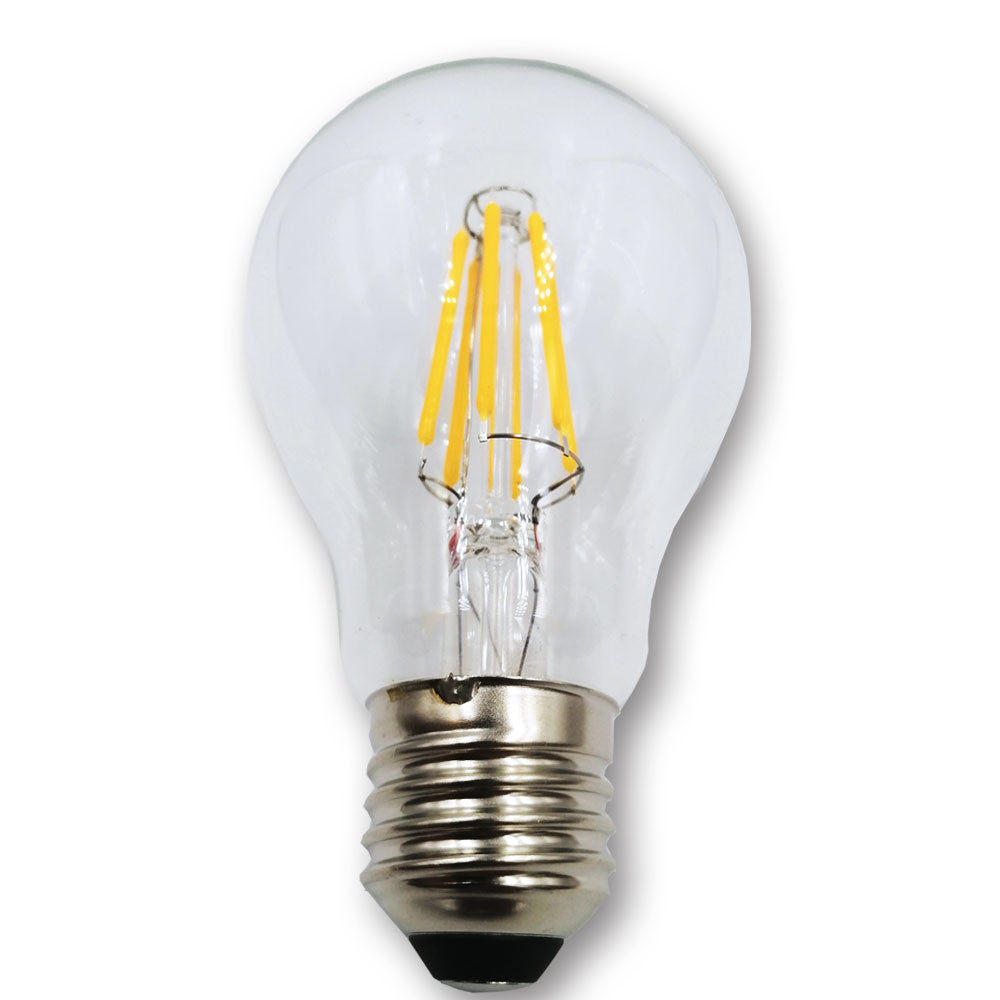 Mega LED - LED Replacement Bulb - E26/E27 Type, 6.0 Watt, 640 Lumens, 220V AC, Beam Angle 360°, 3000K (30327-220)