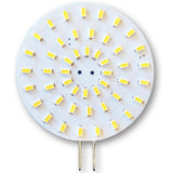 Mega LED - LED Replacement Bulb - G4 Back Pins Type, 4.8 Watt, 350 Lumens, 10-30V DC, Warm White (30006)