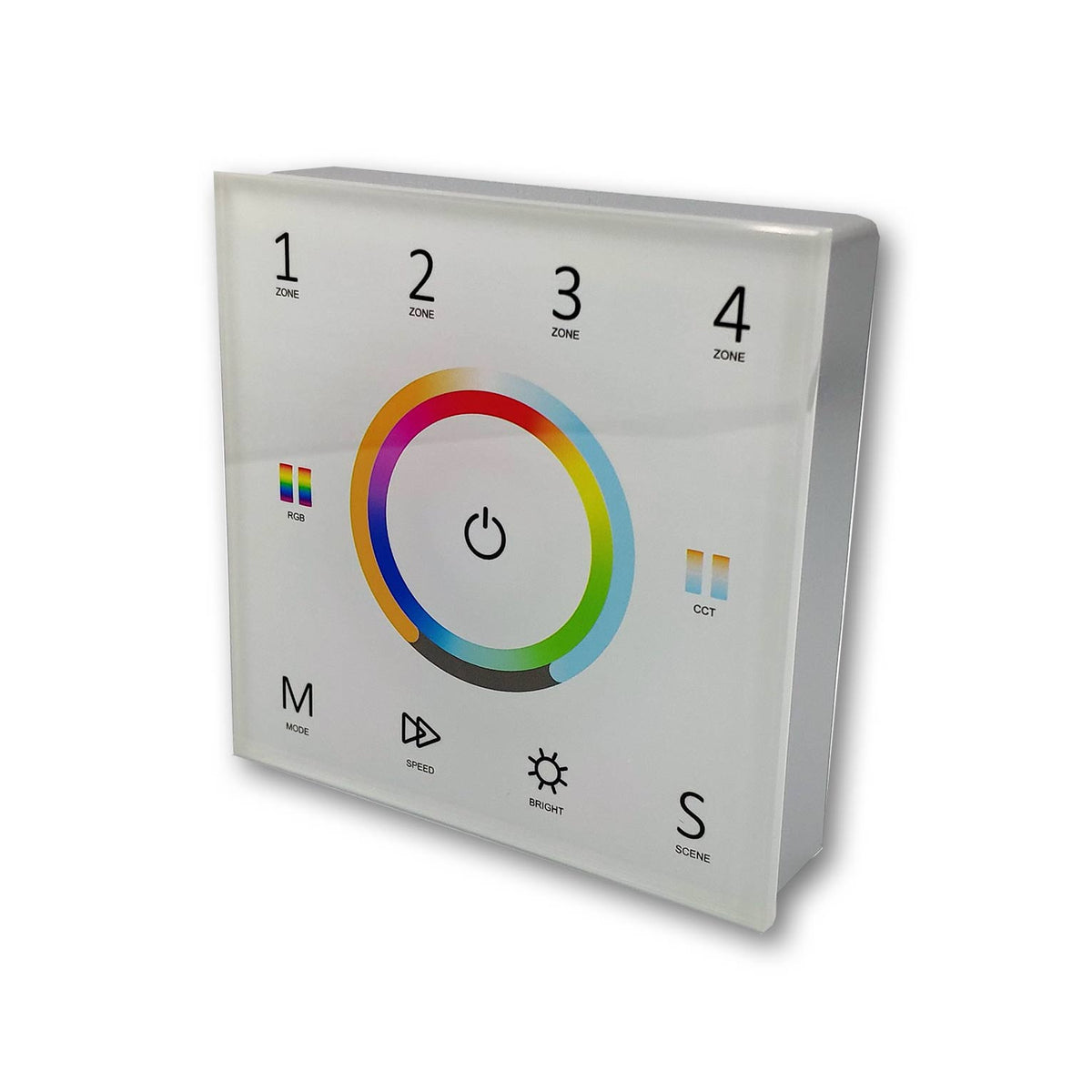 Mega LED - Wall RF Dimmer Digital Controller - For The 32511 Controller, Adjustment For RGBW (32515-W)