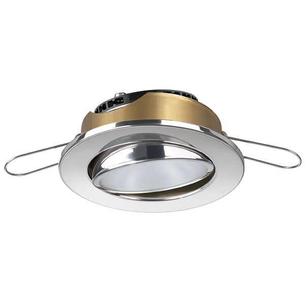 Quick Marine - Nikita Downlight - 4W, 10/30V, Adjustable, Spring Mount