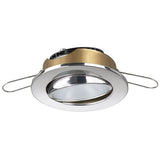 Quick Marine - Nikita Downlight - 4W, 10/30V, Adjustable, Spring Mount