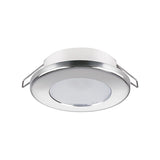 Quick Marine - Ted C Dual IP40 LED Downlight (Daylight/Blue, 2+2W, 10/30V, Stainless Steel) (FASP3352X0KCA00)