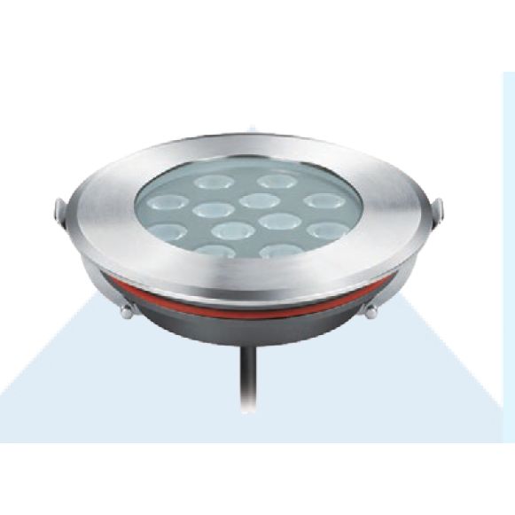 Mega LED - LED In-Ground Waterproof Light - 15W, Waterproof Faceplate, 24V DC, 1080 Lm (ML1601-15)
