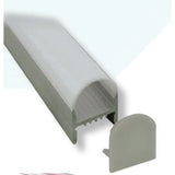 Mega LED - Aluminum Profile - Special Linear Lighting Effect, Independent Custom Made Fixture, Length 2 Meters (30215)