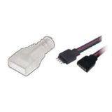 Mega LED - Type B End Cap With Power Cables (30439-PCRGB-2)