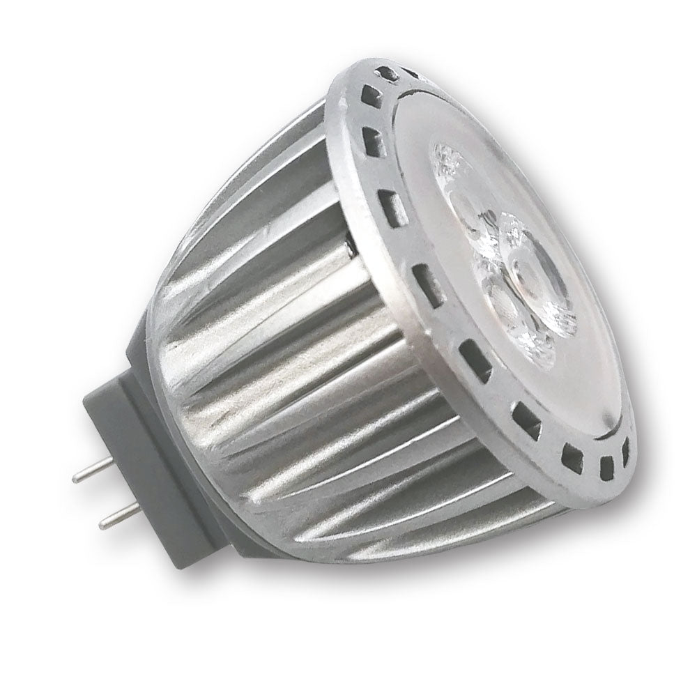 Mega LED - LED Replacement Bulb - MR11 Typ, 3.6 Watt, 315 Lumens, 10-30V DC, Beam Angle 30°, 3000K (30041)