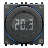 Vimar Dial Thermostat, For Eikon, Arké, Plana, 100-240V, 2 Modules