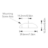 Imtra LED Cluster Courtesy Light, 12V, IP65, Black Housing, White Light