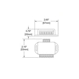 Imtra PowerLED PWM Dimmer Module, 10-40VDC, 30 Fixtures