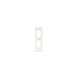 Vimar Eikon Classic Cover Plate, Panel Mount, 2-Module, Die-Cast Metal