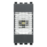 Vimar Eikon LED Lamp 1M, 12V AC/DC, IP40, White LED, Grey Module