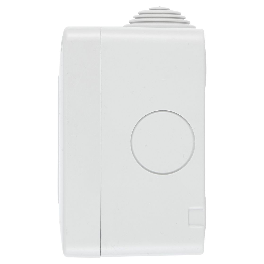 Vimar Isoset IP40 1-Module Surface Enclosure, For Eikon and Plana, Grey