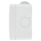 Vimar Isoset IP40 1-Module Surface Enclosure, For Eikon and Plana, Grey
