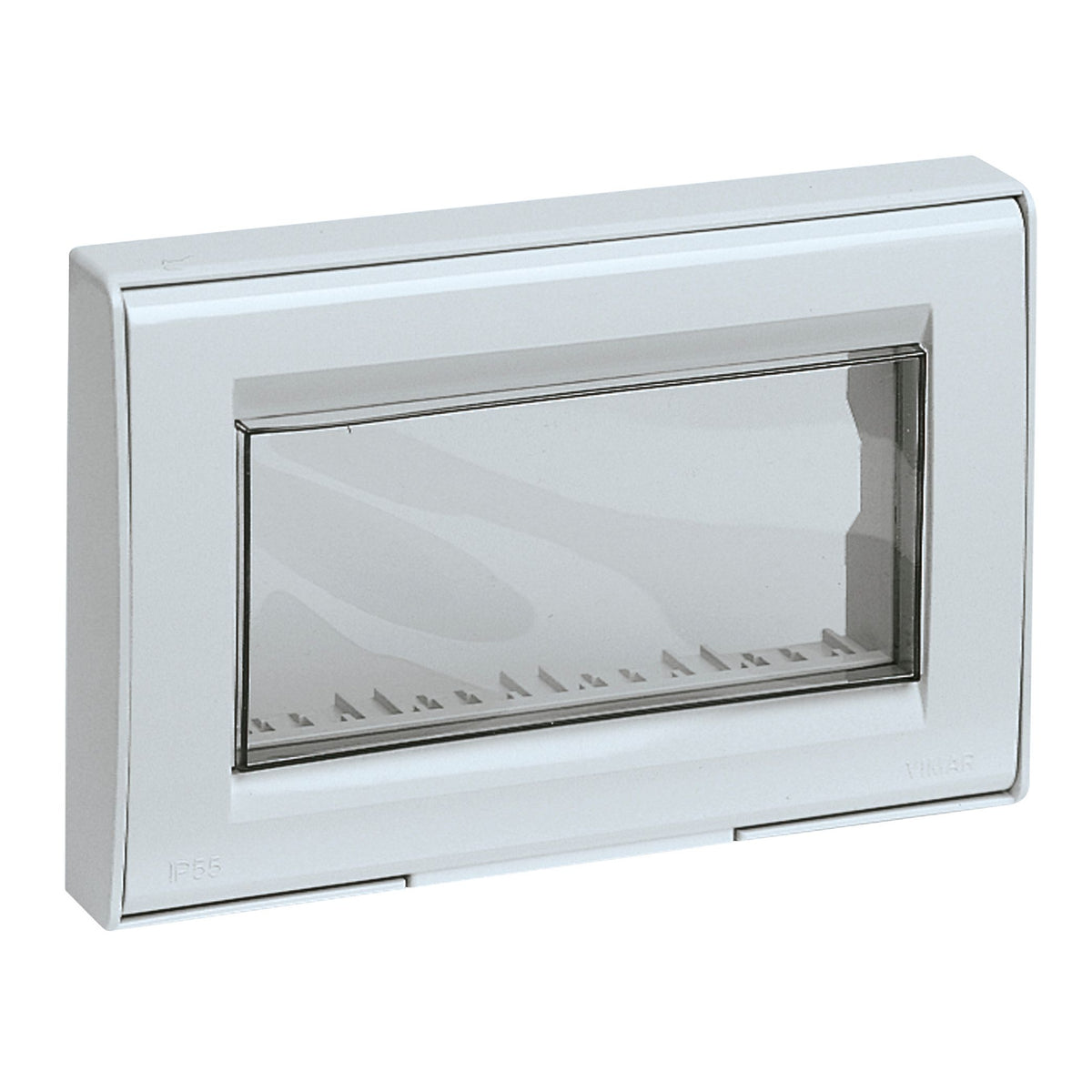 Vimar Idea/8000 4-Module IP55 Cover, 4 Adaptors for 8000 Standard Modules