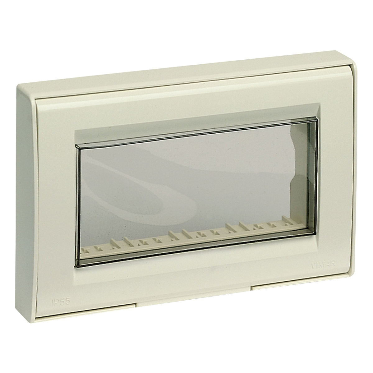 Vimar Idea/8000 4-Module IP55 Cover, 4 Adaptors for 8000 Standard Modules