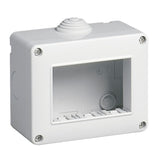 Vimar Isoset 3-Module Surface Enclosure, For Eikon & Plana, IP40