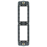 Vimar Eikon 2-Module Panel-Mount Frame, With Screws, Thermoplastic