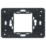 Vimar Eikon 2-Central-Module Mounting Frame, With Screws, For 60 mm Centers or 56x56 mm Boxes
