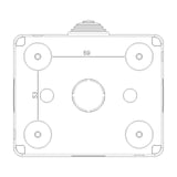 Vimar Isoset 3-Module Surface Enclosure, For Eikon & Plana, IP40