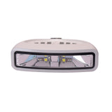 Lumitec Caprera3 Bracket-Mount LED Flood Light, Spectrum Halo, White Housing, 1200 Lumens, IP67, 12/24VDC
