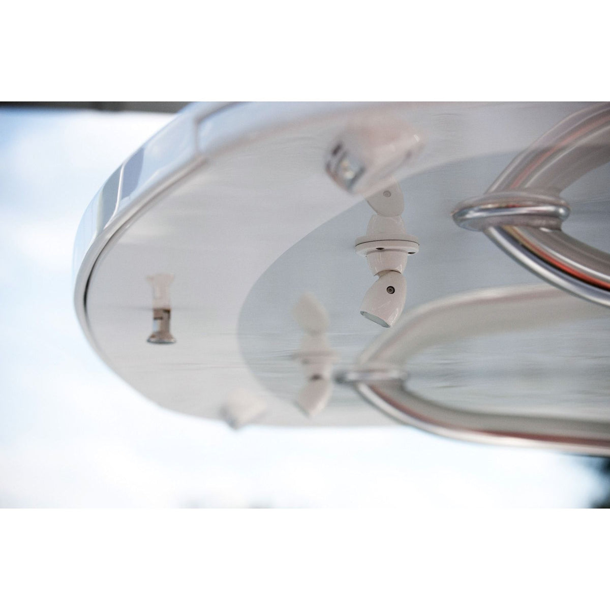 Lumitec GAI2 LED Positionable Light, 10-30V, 6W, IP67, Surface Mount, 5000K Cool White, White Housing, 340 lm